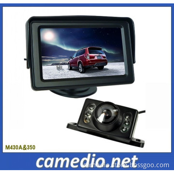 4.3" Digital Car Rear View Monitor with Night Vision Camera